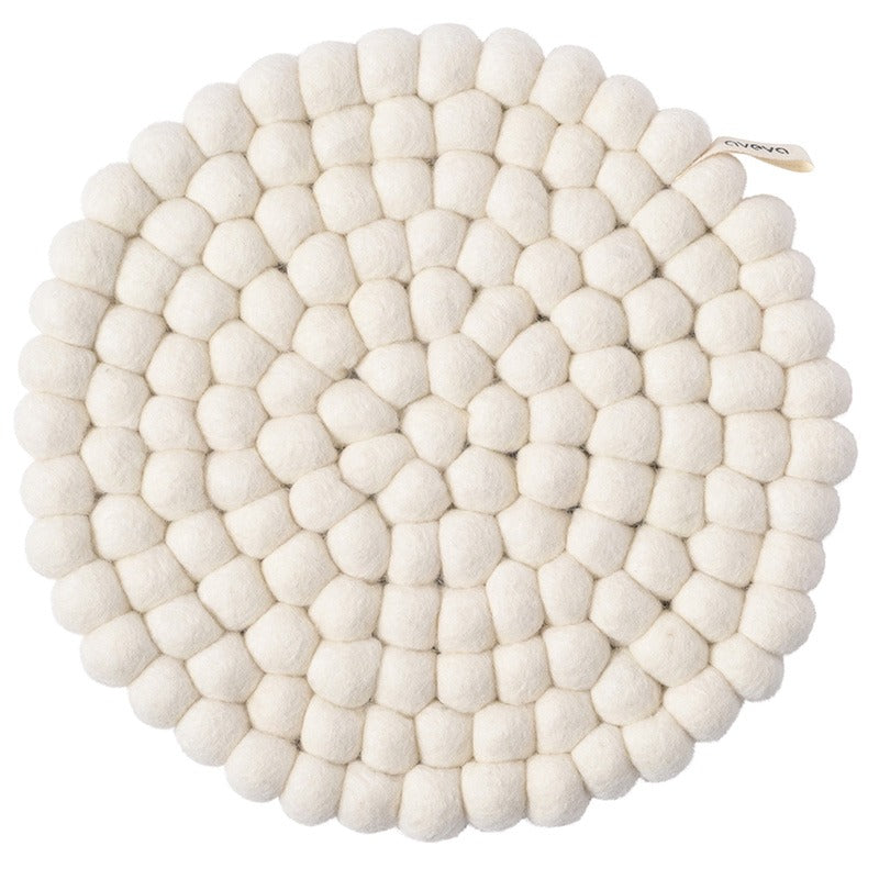 Round Wool Trivet Large Eleish Van Breems Home