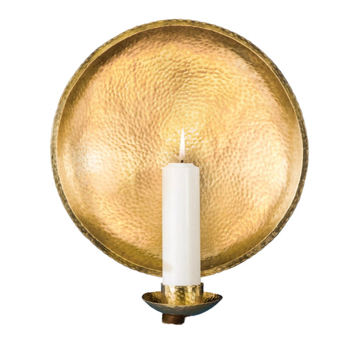 Church Wall Sconce, Brass 13.8"
