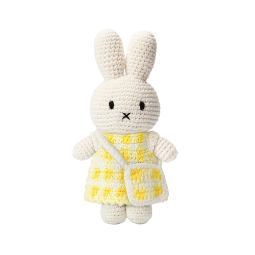 Miffy in Her Plaid Dress With Bag