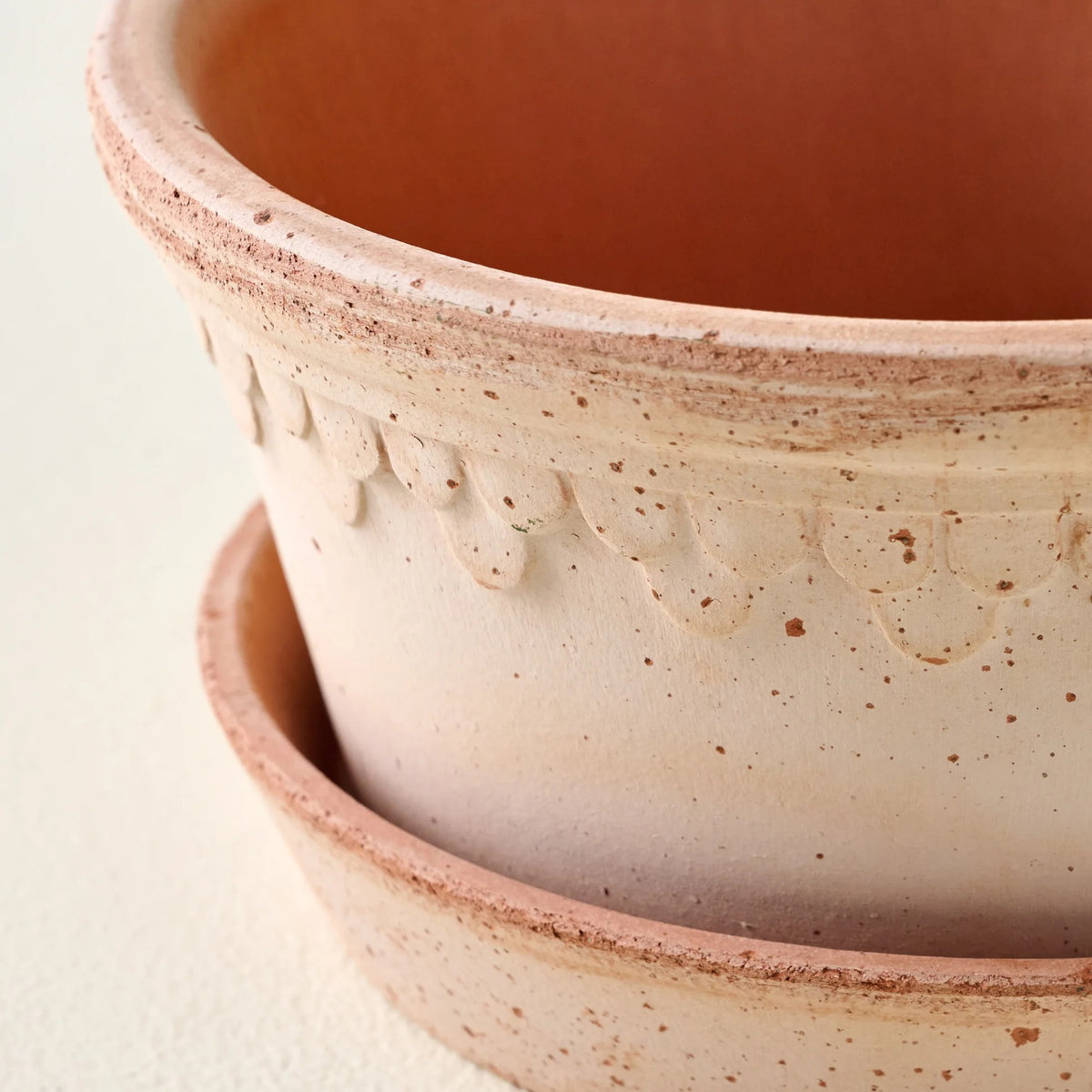 Københavner Raw Rosa Terracotta Low Pot Eleish Van Breems Home
