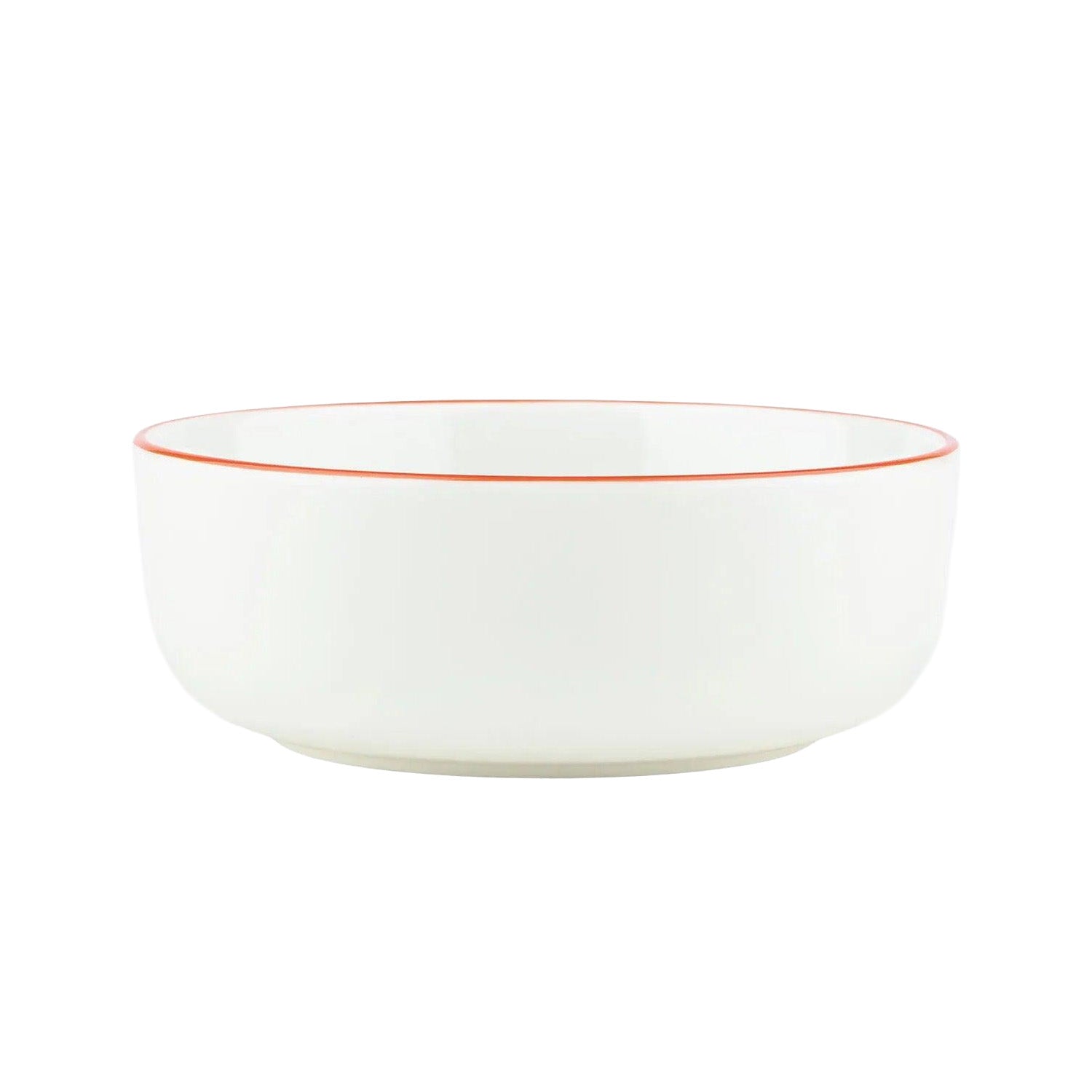 Marimekko Unikko Bowl 13.5oz Light Blue and Orange Eleish Van Breems Home