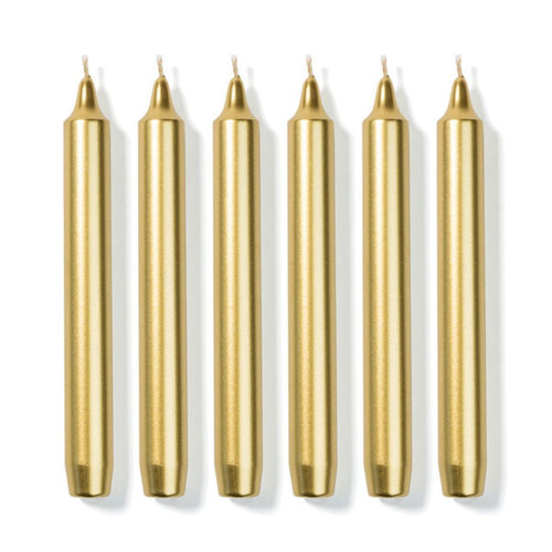 Trudon Gold Madeleine 6 Taper Candles