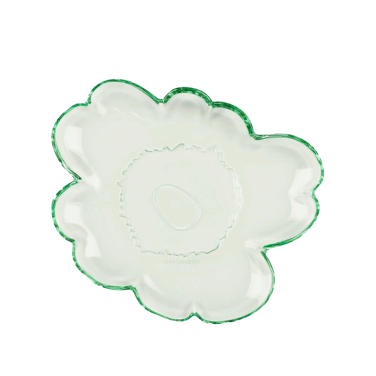 Marimekko Unikko Glass Plate 8" Eleish Van Breems Home