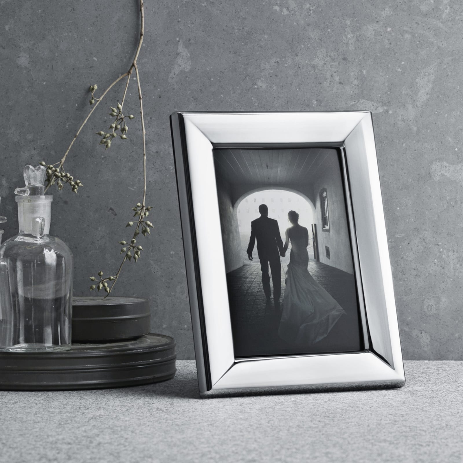 Georg Jensen Modern Picture Frame 4"x 6" Eleish Van Breems Home