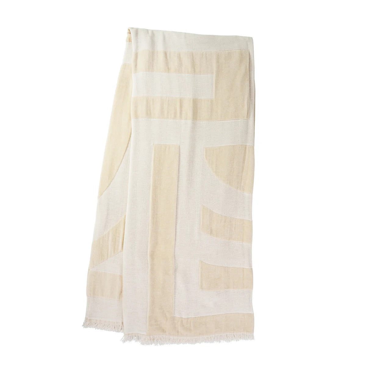 Deco Throw, Oyster White Eleish Van Breems Home