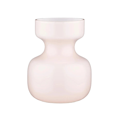 Marimekko Säkki Glass Vase, Powder Pink