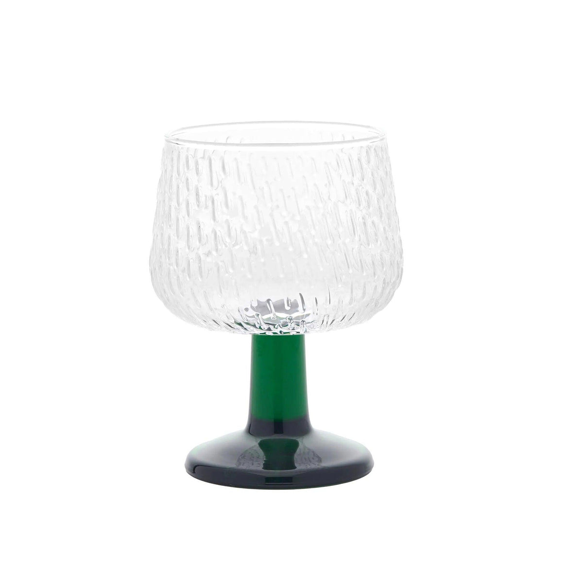 Marimekko Syksy Goblet Green Stem