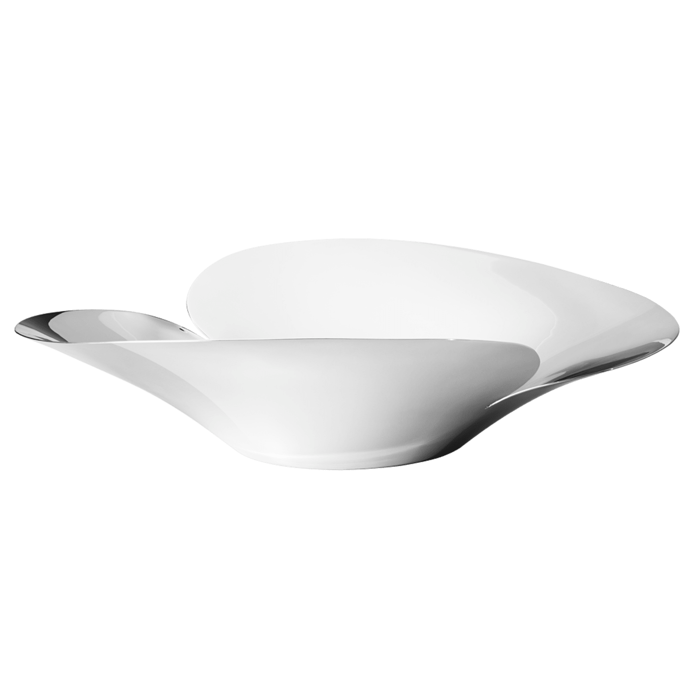 Georg Jensen Bloom Botanical Stainless Steel Centerpiece Eleish Van Breems Home