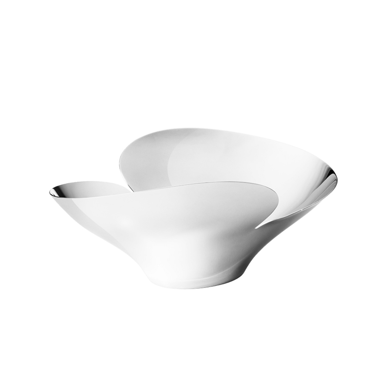 Georg Jensen Bloom Botanical Stainless Steel Medium Bowl Eleish Van Breems Home