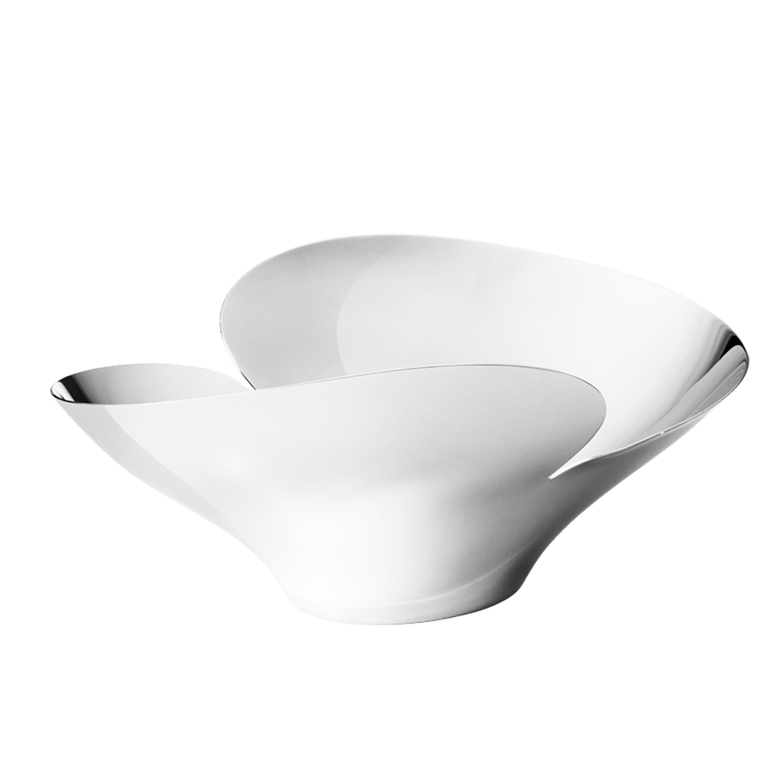 Georg Jensen Bloom Botanical Large Stainless Steel Bowl Eleish Van Breems Home