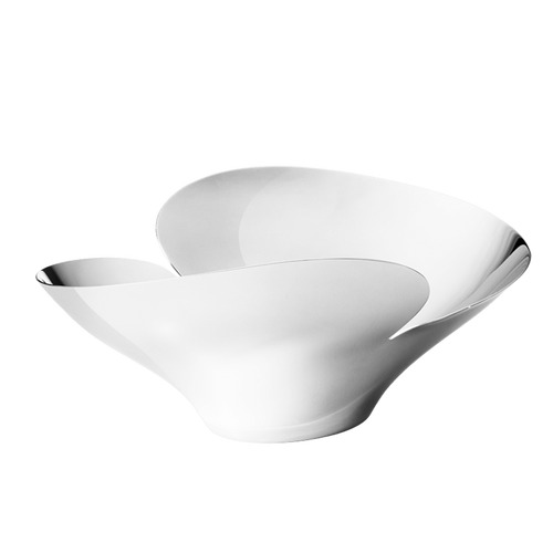 Georg Jensen Bloom Botanical Large Stainless Steel Bowl