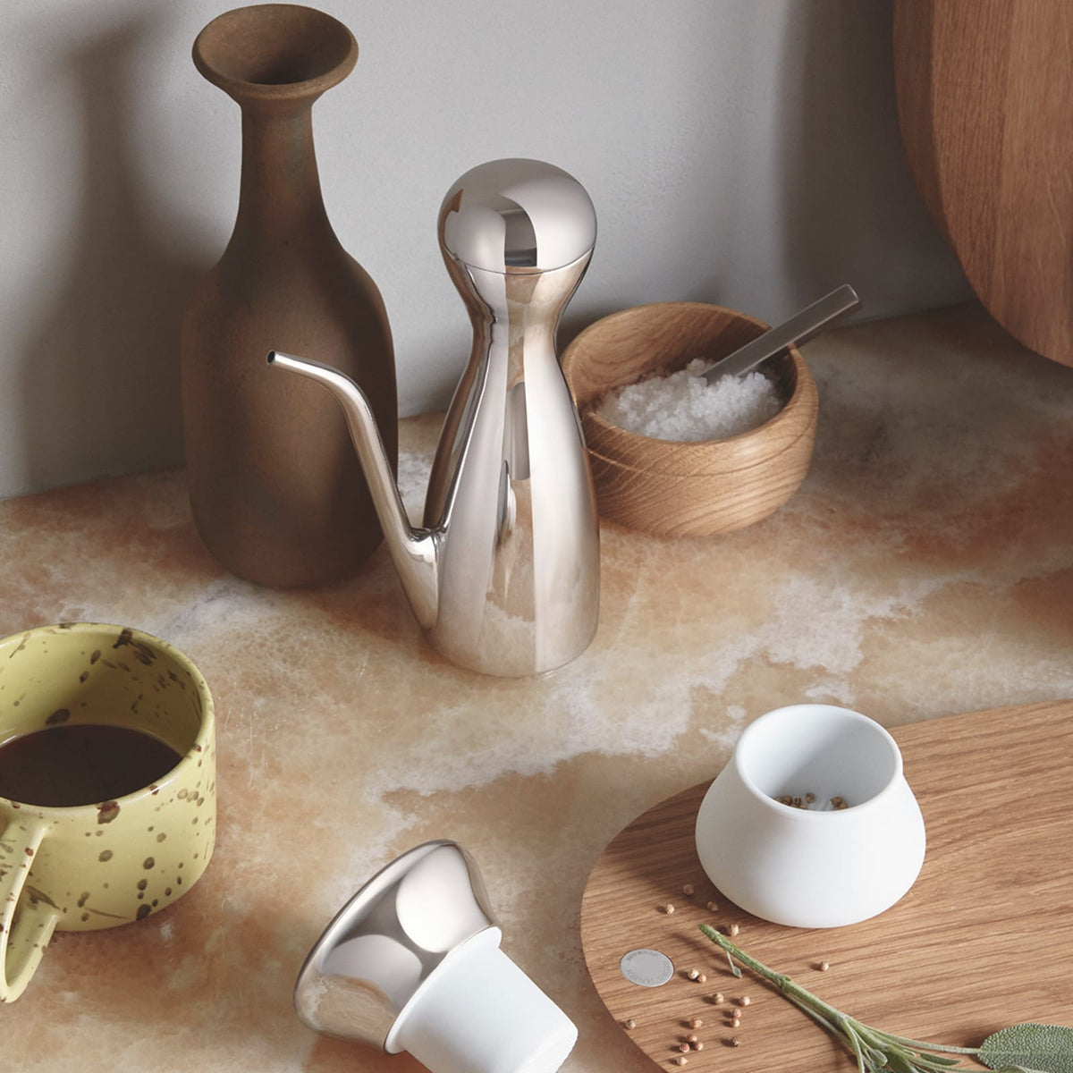 Georg Jensen Alfredo Salt Jar Eleish Van Breems Home