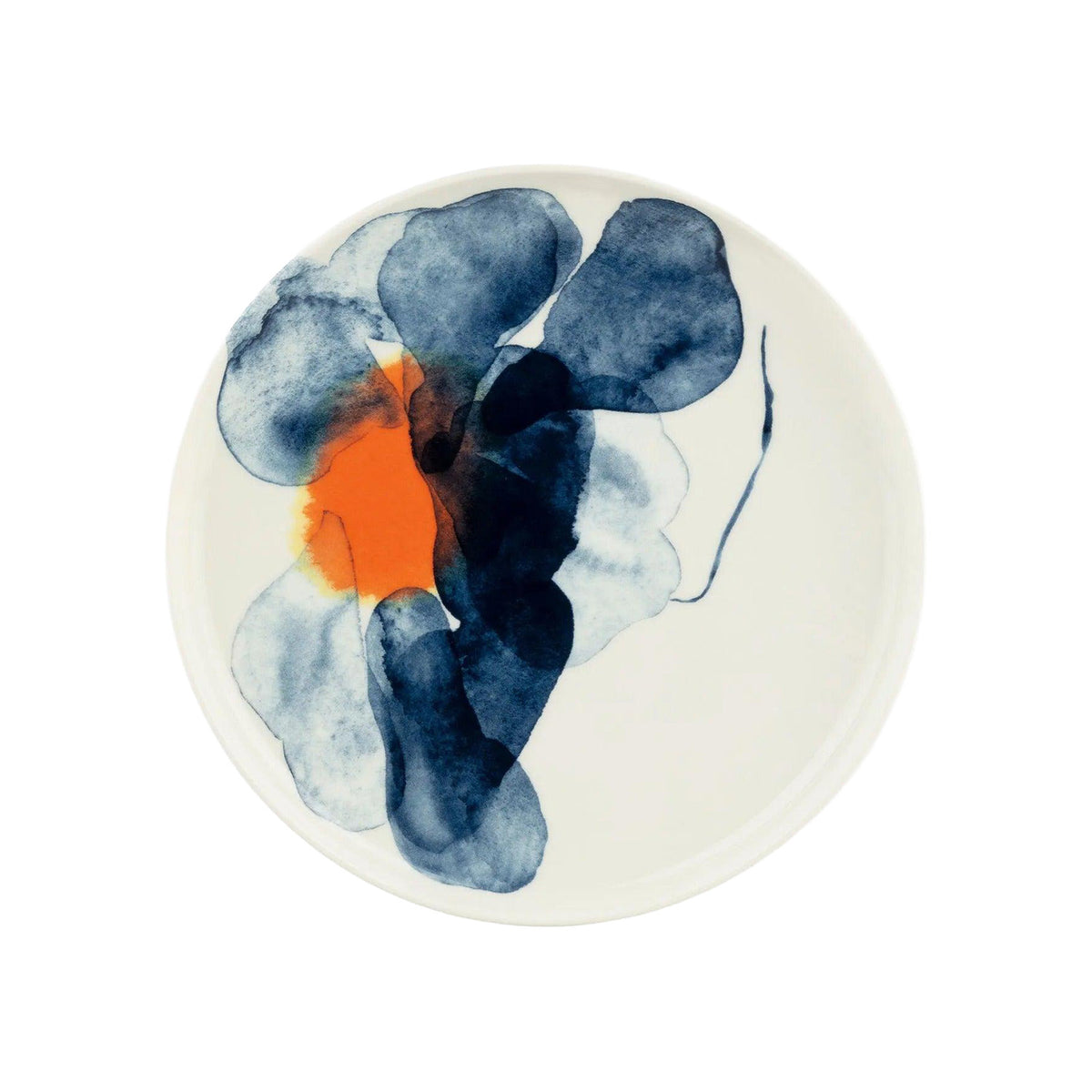 Marimekko Blue Oiva / Valssi Plate 10" Eleish Van Breems Home