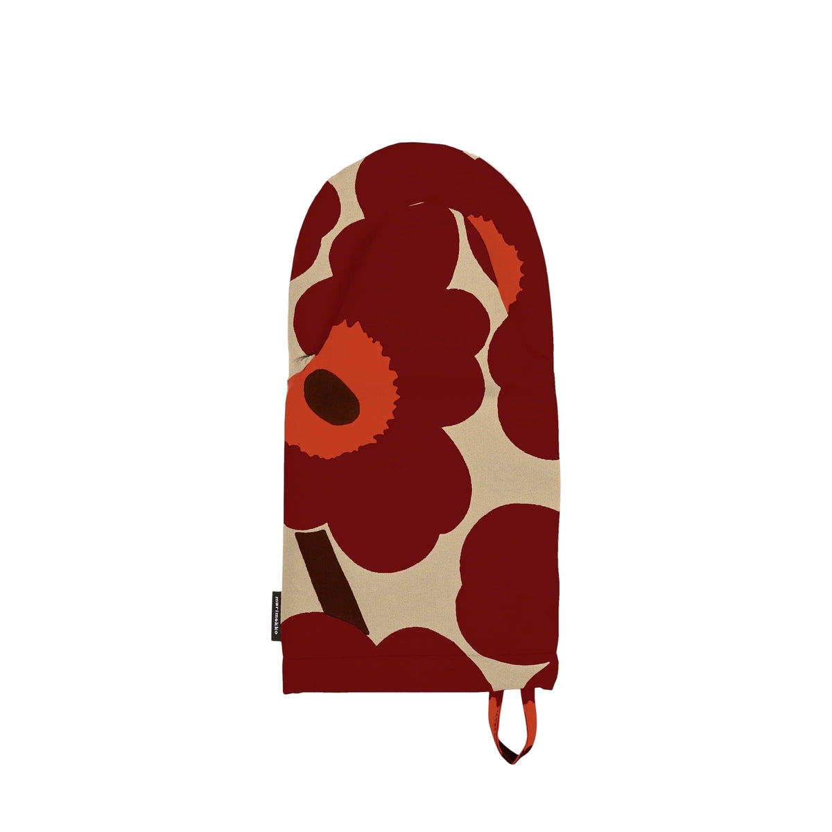 Marimekko Pieni Unikko Oven Mitten Red Eleish Van Breems Home