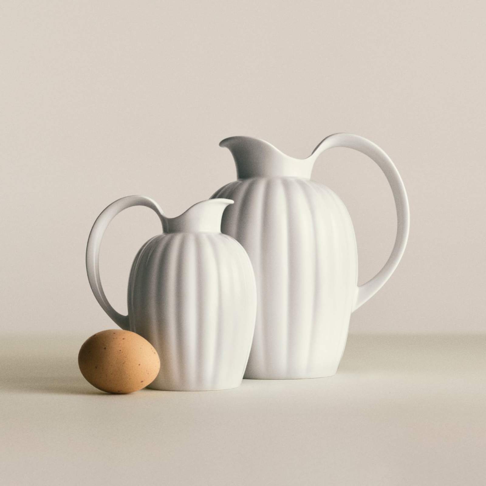 Georg Jensen Bernadotte Porcelain Creamer .5L Eleish Van Breems Home