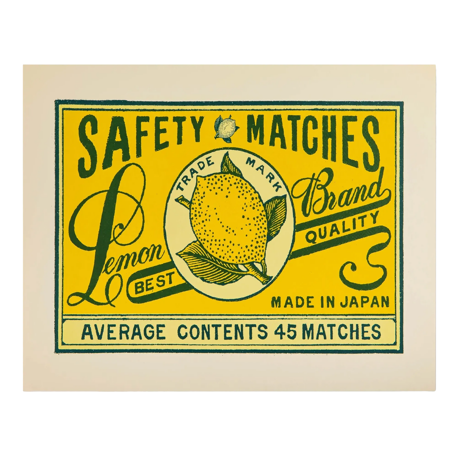 Lemon Giant Matches Eleish Van Breems Home