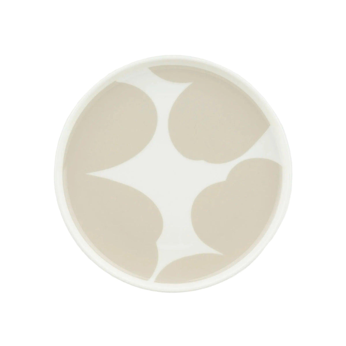 Marimekko Oiva / Iso Unikko Plate 8&quot; Eleish Van Breems Home