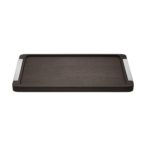 Georg Jensen Bernadotte Oak And Stainless Steel Tray
