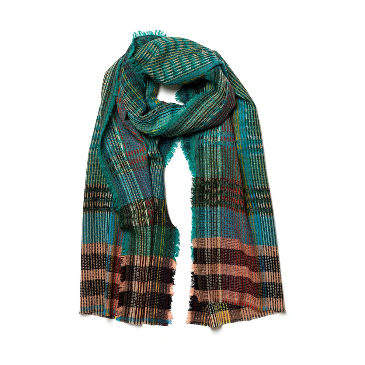 Wallace and Sewell Vera Wool Scarf Eleish Van Breems Home