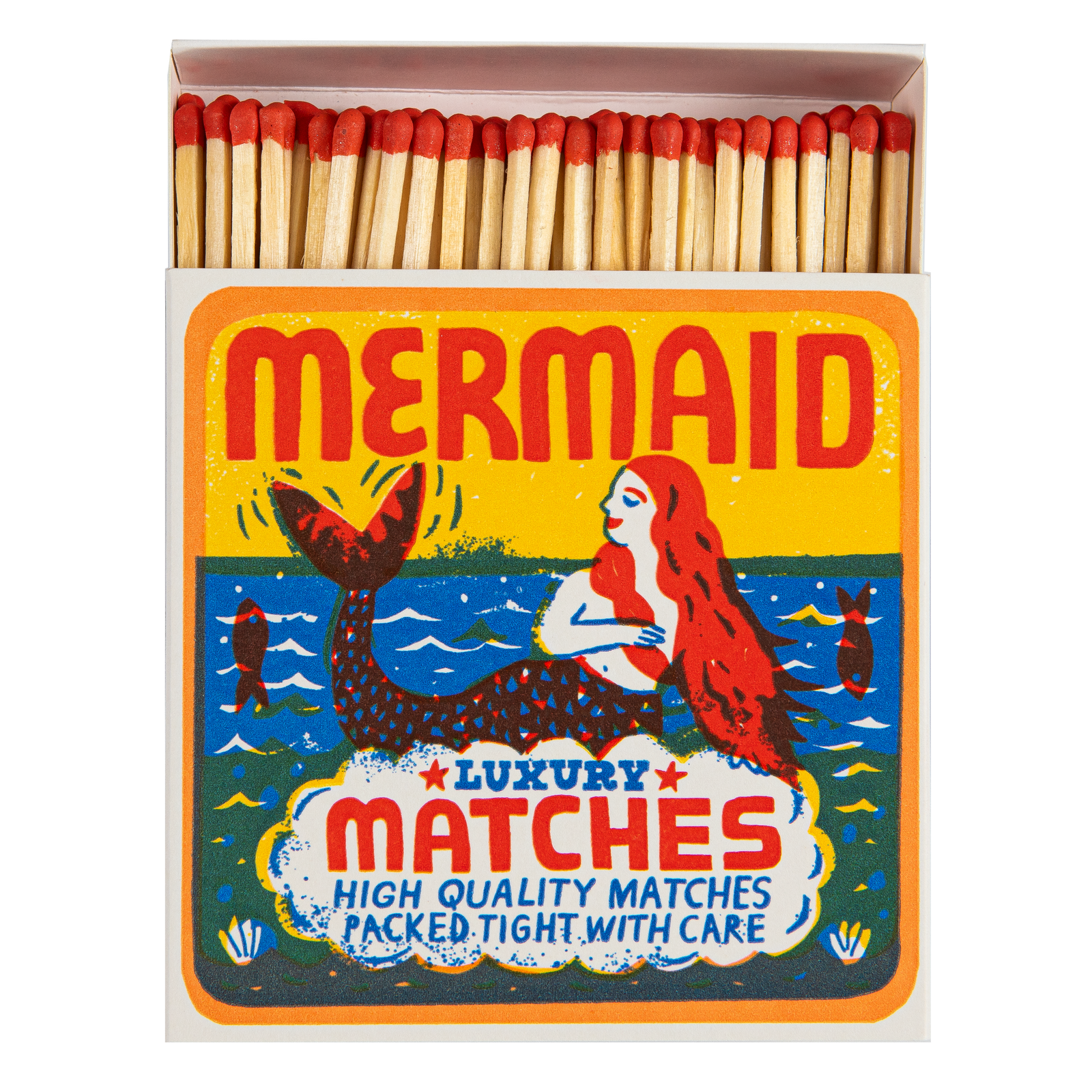 The Mermaid Square Safety Matches Eleish Van Breems Home