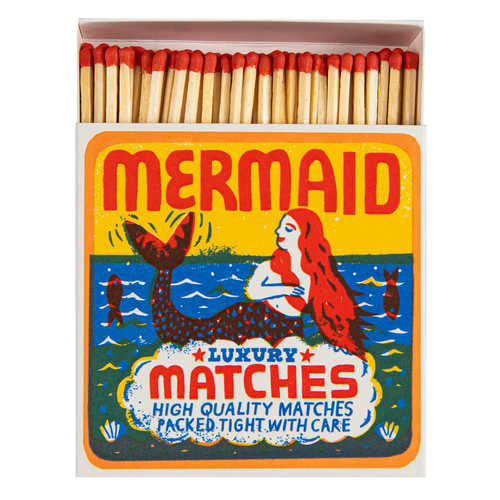 The Mermaid Square Safety Matches