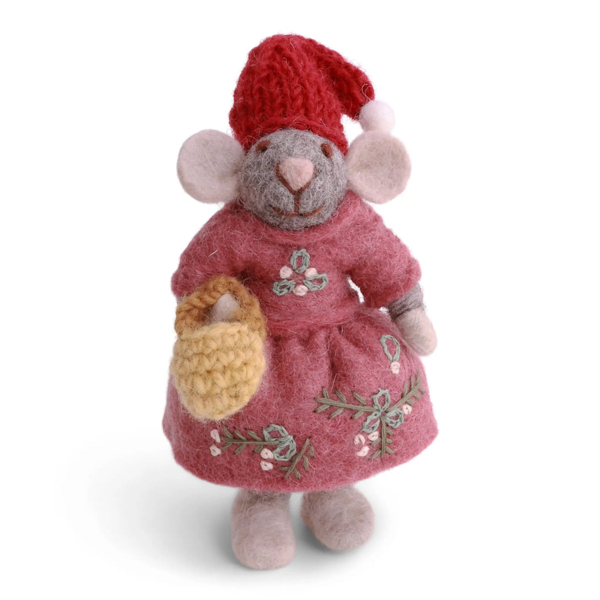 Small Grey Girly Mouse W/Purse Eleish Van Breems Home
