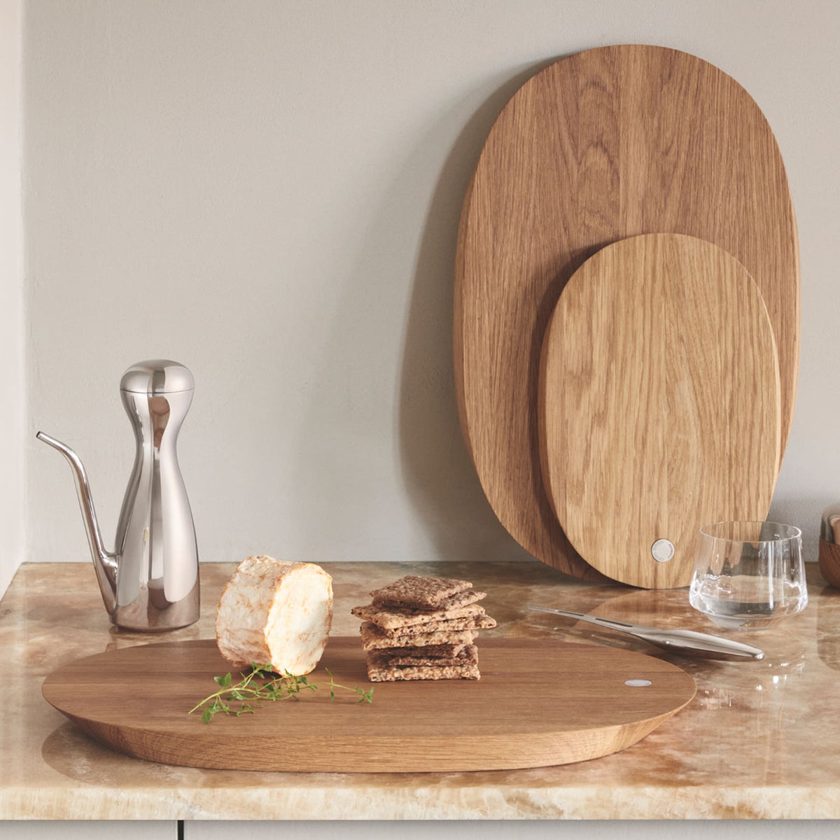 Georg Jensen Alfredo Oakwood Small Cutting Board Eleish Van Breems Home