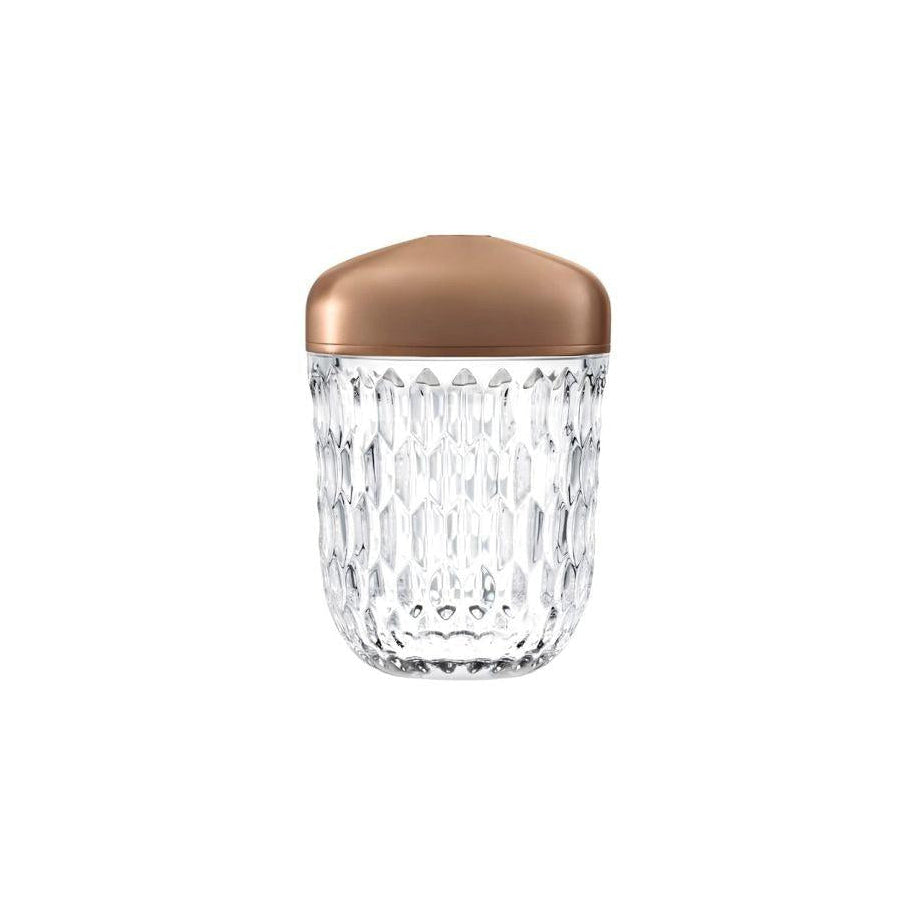 St. Louis Folia Mini Portable Lamp – Clear, Copper Anodized Aluminum Eleish Van Breems Home
