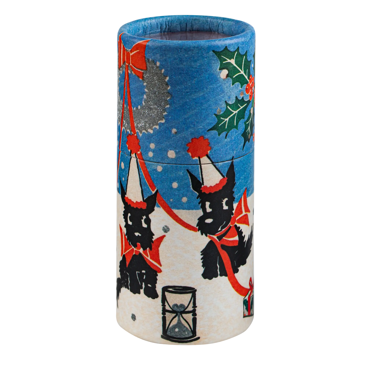 Festive Scotty Dog Large Cylinder Matches Eleish Van Breems Home