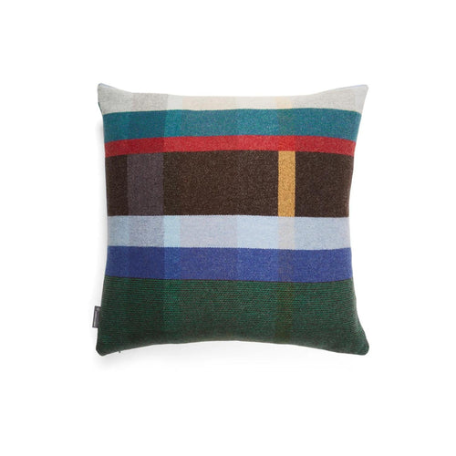Wallace and Sewell Lambswool Block Pillow