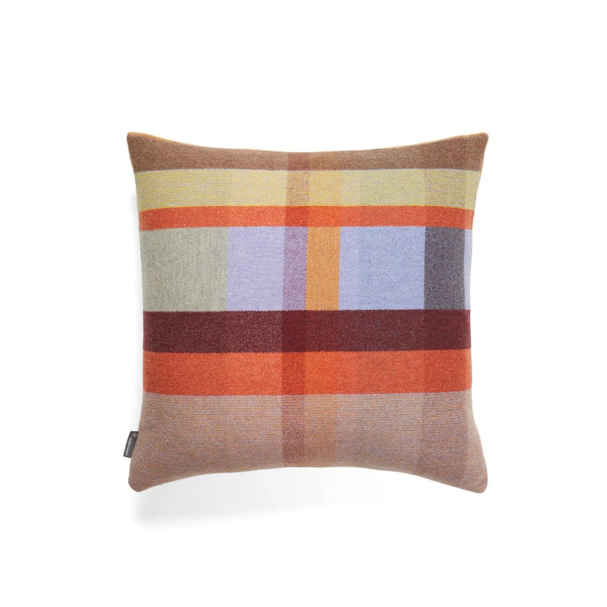 Wallace and Sewell Lambswool Block Pillow Eleish Van Breems Home