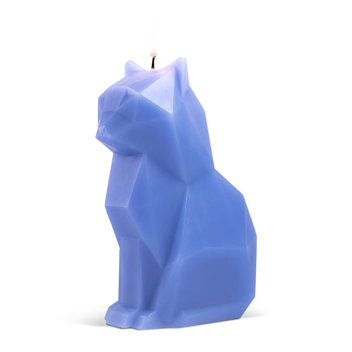 Pyropet Kisa Cat Candle, Lavender