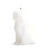Pyropet Kisa Cat Candle, White