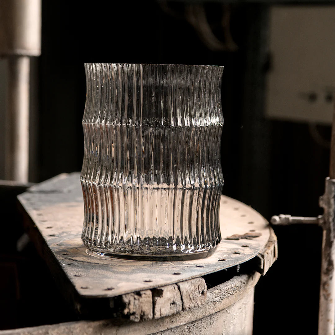 Lina Large Vase Smokey Grey Eleish Van Breems Home