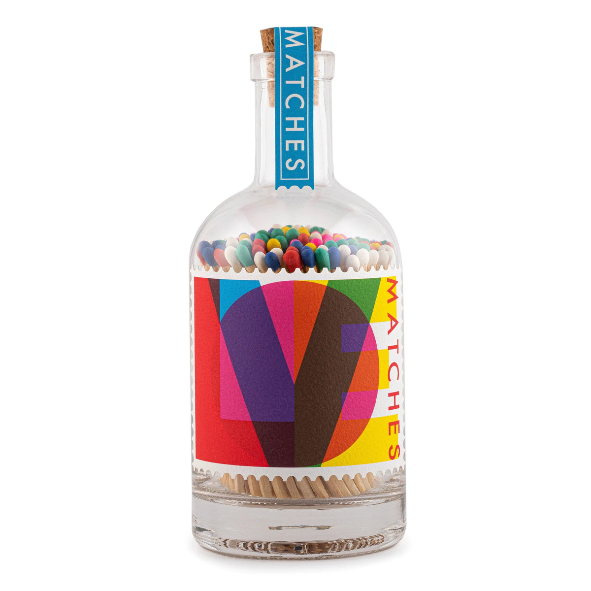 LOVE Stamp Match Bottle by Pressink Eleish Van Breems Home