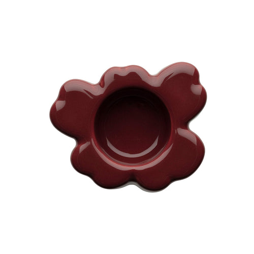 Marimekko Unikko Tealight Holder, Maroon