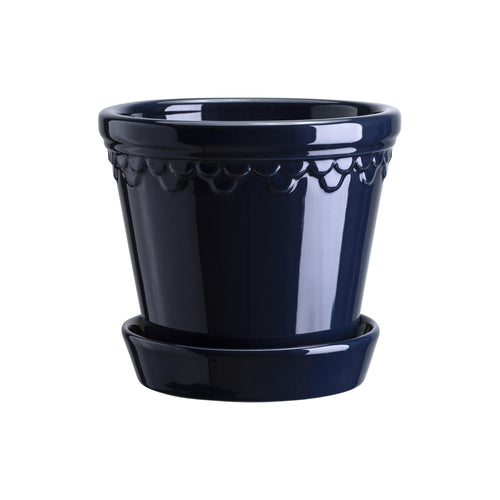 Bergs Potter Københavner Glazed Sapphire Blue, Ø 18 cm, Set