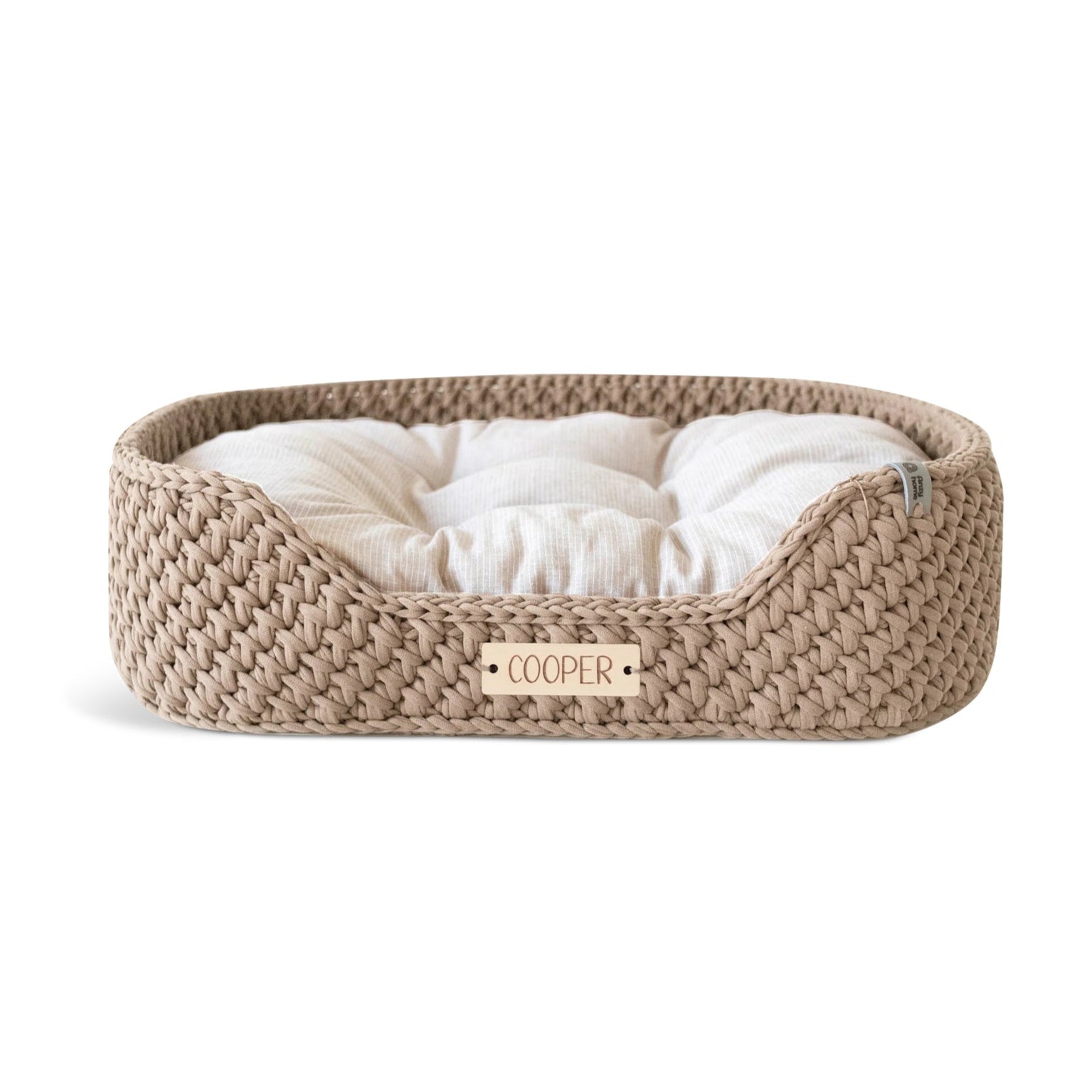 Pet Bed with Mattress, Large Eleish Van Breems Home