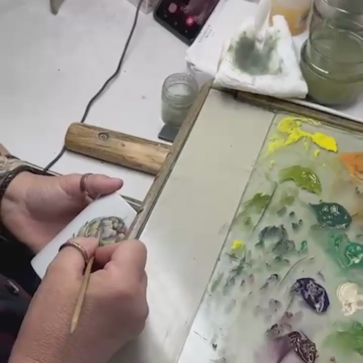 Augarten Botanica Quince Dessert Plate 8"