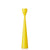 Rolf Painted Medium Candlestick 13" Eleish Van Breems Home