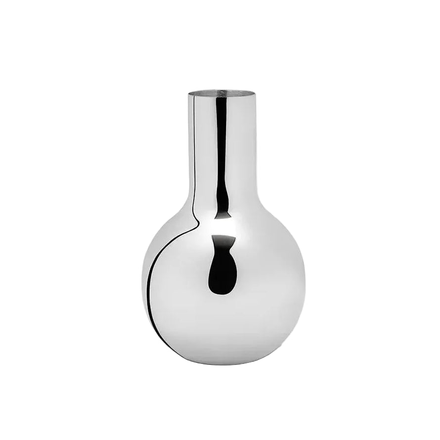 Boule Vase Silver Plated Small Eleish Van Breems Home
