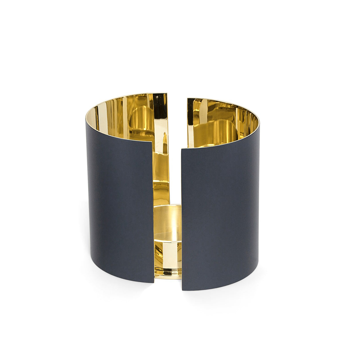 Infinity Candle Holder, Dark Grey, Large Eleish Van Breems Home