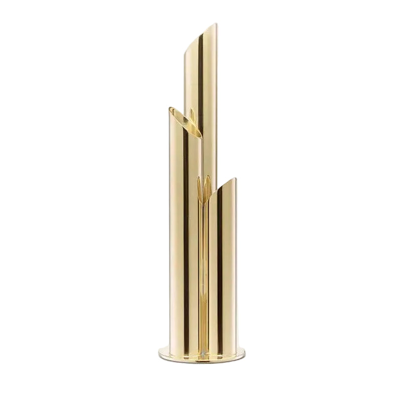 Tatlin Brass Vase Eleish Van Breems Home