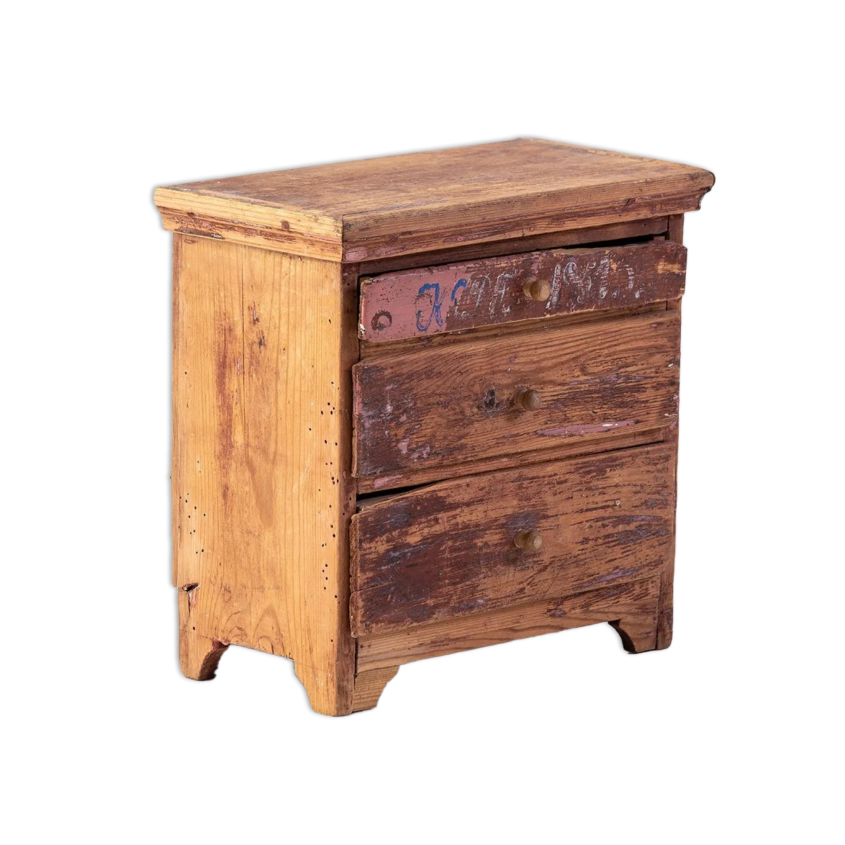 Swedish 19th C Cabinetmaker Sample Chest Eleish Van Breems Home