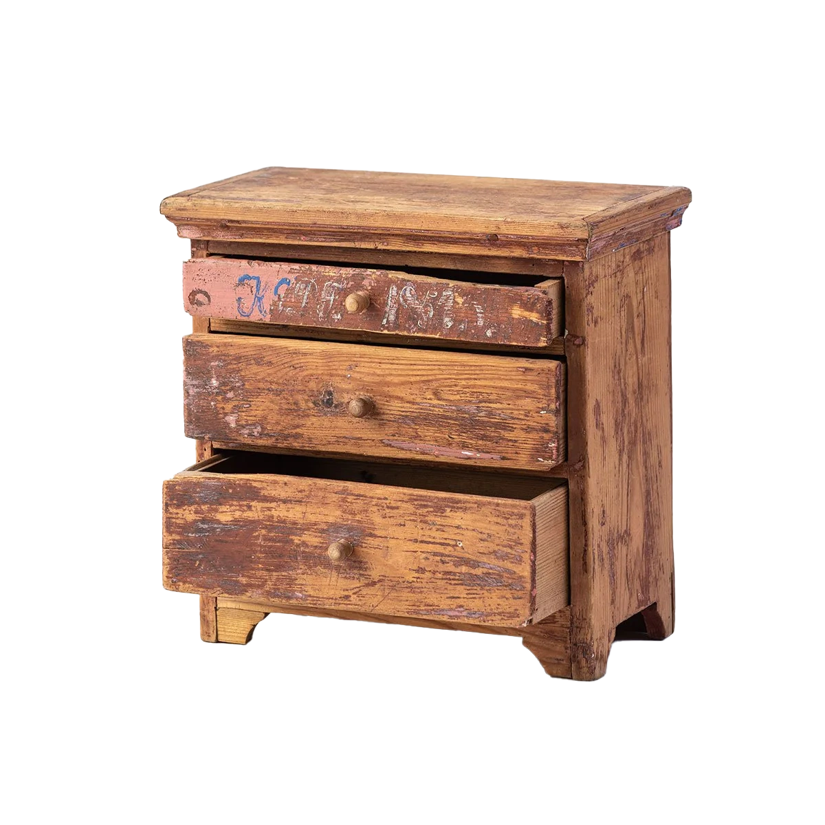 Swedish 19th C Cabinetmaker Sample Chest Eleish Van Breems Home