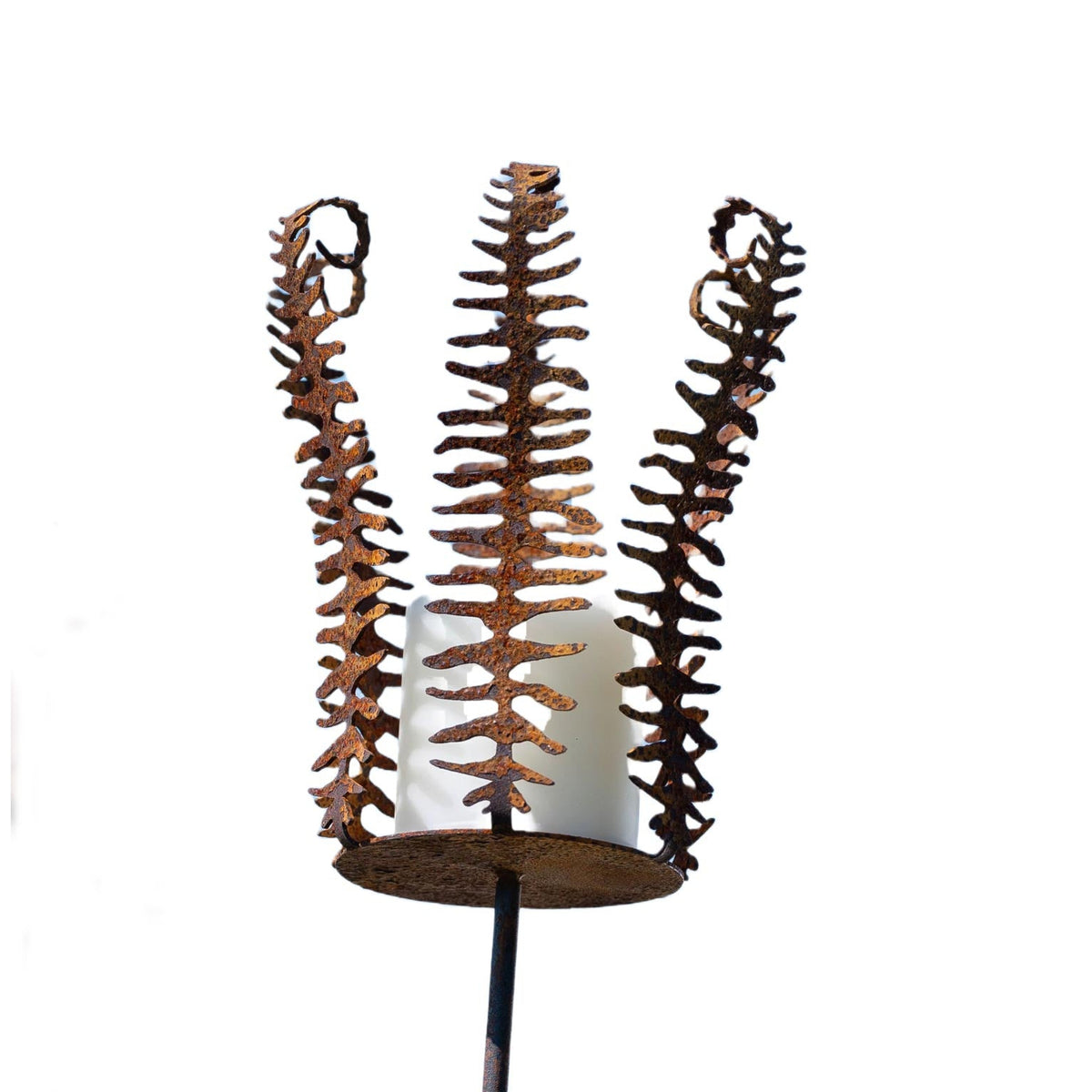 Tiki Torch Curly Fern Eleish Van Breems Home