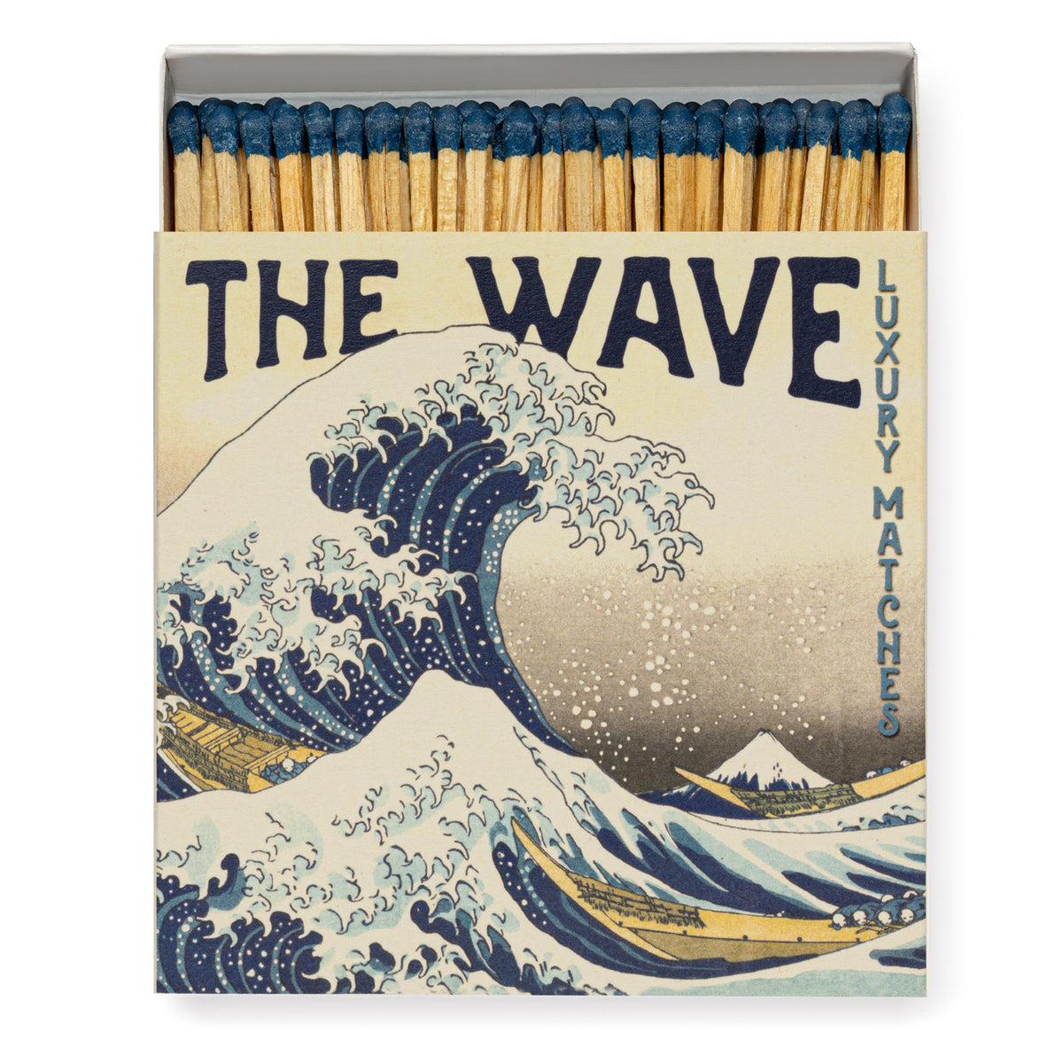 Hokusai Wave Square Box of Matches Eleish Van Breems Home