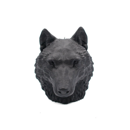 Wolf Pillar Candle