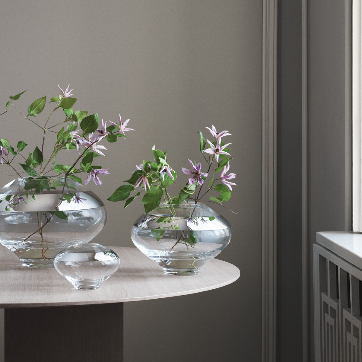 Georg Jensen Duo Round Small Vase
