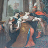Swedish Baroque Table with Painted Mythological Scene